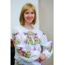 Embroidered blouse "Purple Lilly Mood"